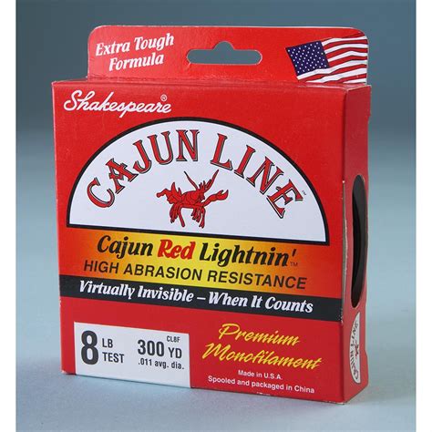 fishing line|Cajun Red Lightnin' Review. .